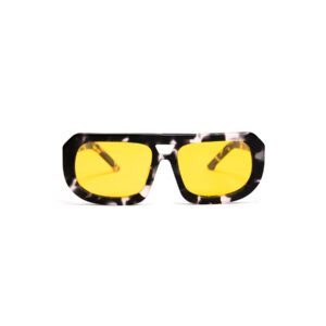 Acetate Aviator Sunglasses Yellow