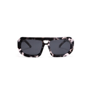 Acetate Aviator Sunglasses Black